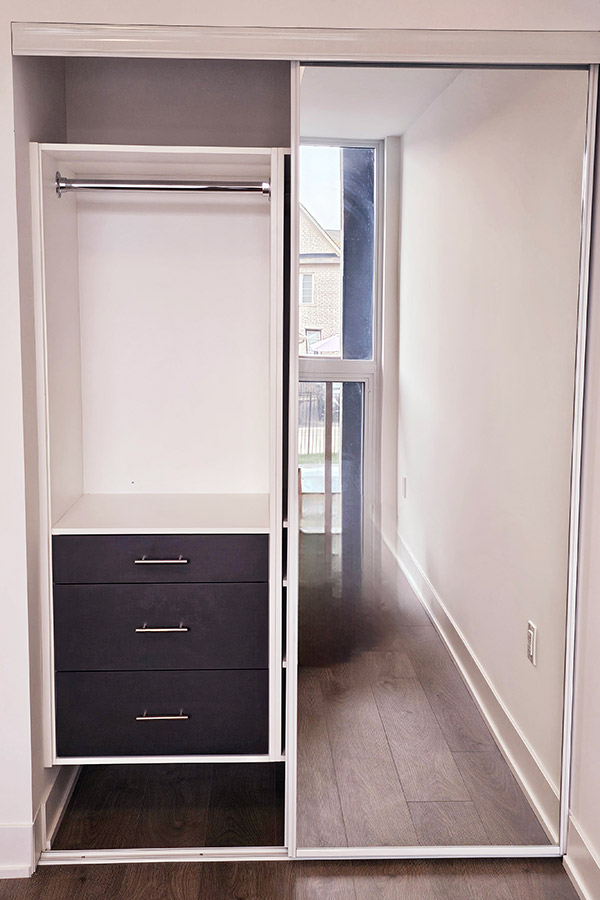 Custom Built-in Closet in Oakville