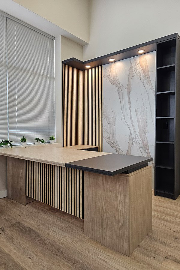 Custom Office Walls & Desks in Mississauga