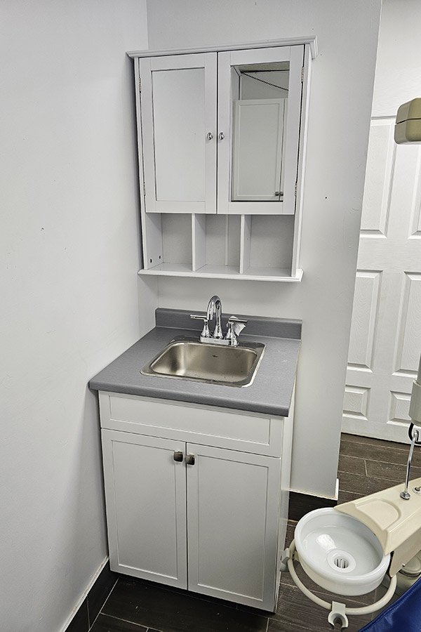 Custom Vanities for Dental Clinic in Owen Sound