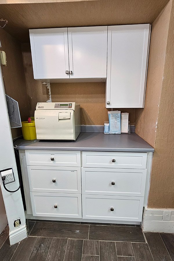 Custom Cabinets for Dental Clinic in Owen Sound 1